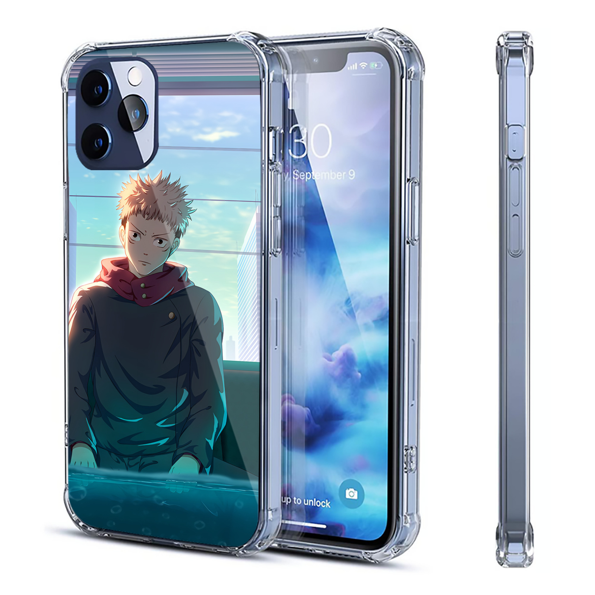 （画像用） SPY×FAMILY间谍家家酒 【iPhone 12シリーズ対応】透明スマホケース（クリアソフトケース）